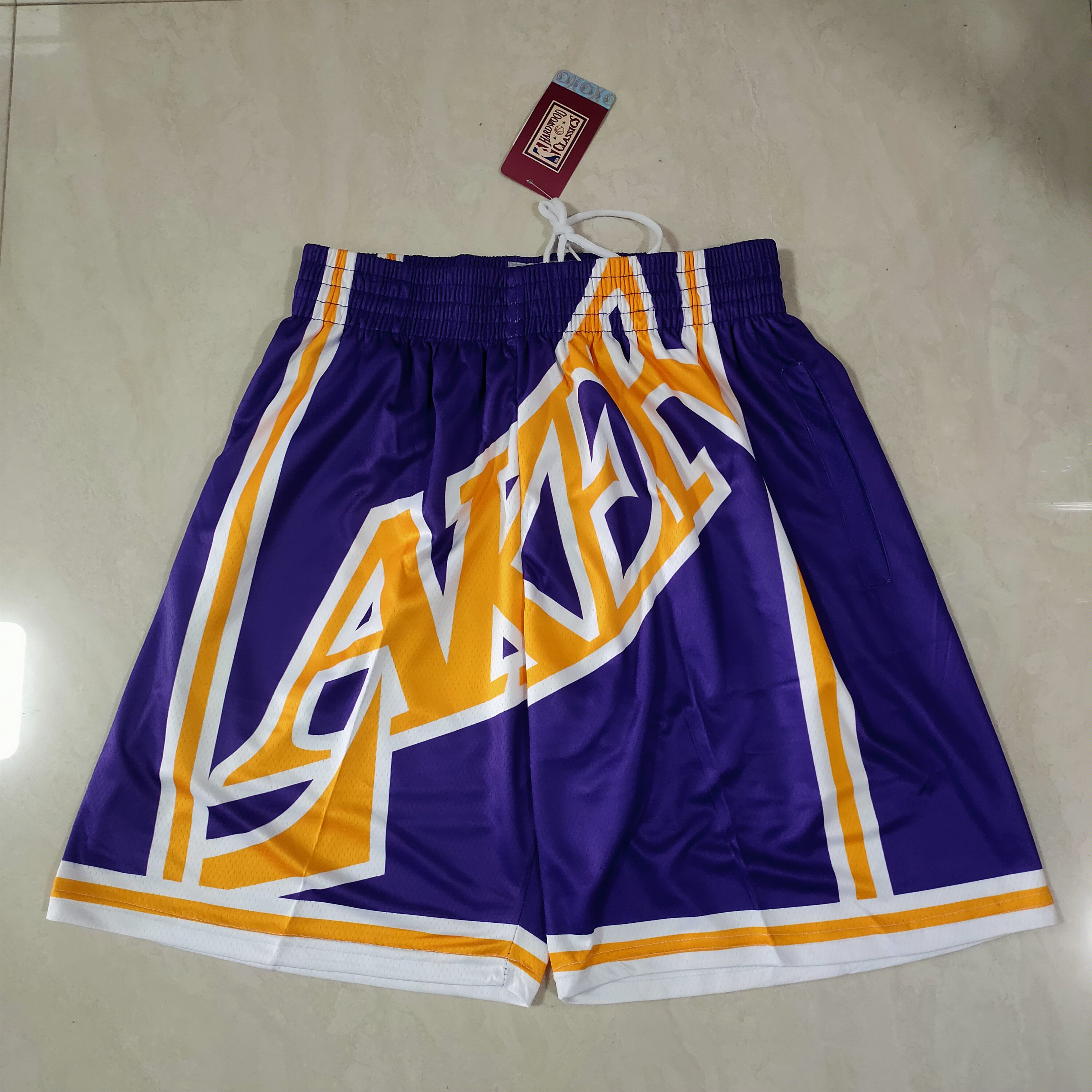 Men NBA 2021 Los Angeles Lakers Purple Shorts->memphis grizzlies->NBA Jersey